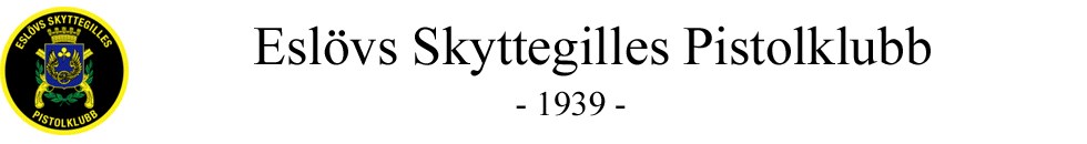 Eslöv Skyttegilles Pistolklubb Logo